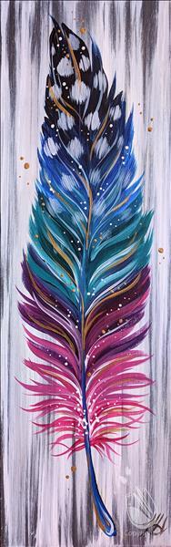 Rustic Feather **Add a Candle**