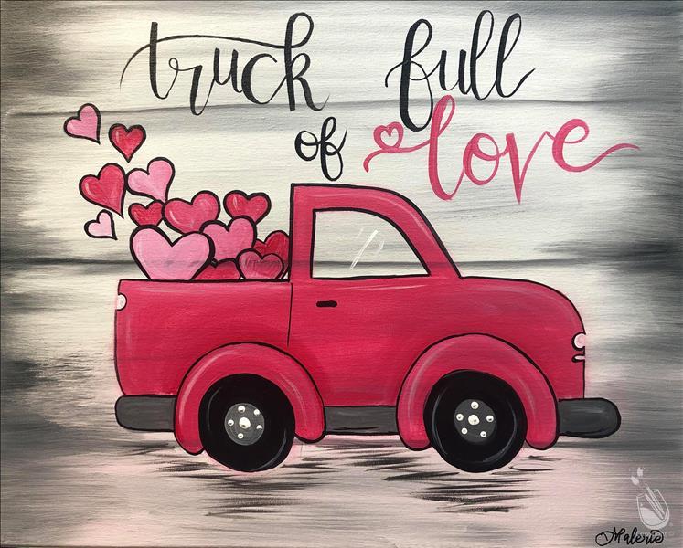 Truck Full of Love + Add a DIY Candle!