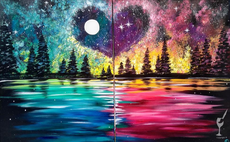 BLACKLIGHT - Cosmic Love - SET! +Lights or Candle!