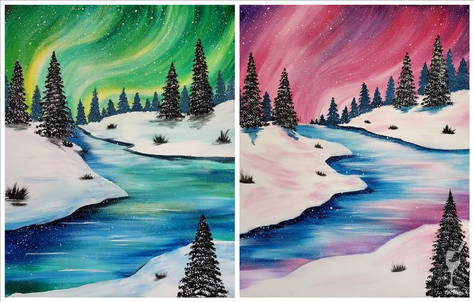 Northern Lights Reflection