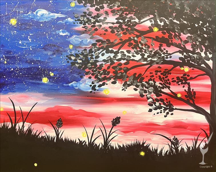 A Patriotic Sunset