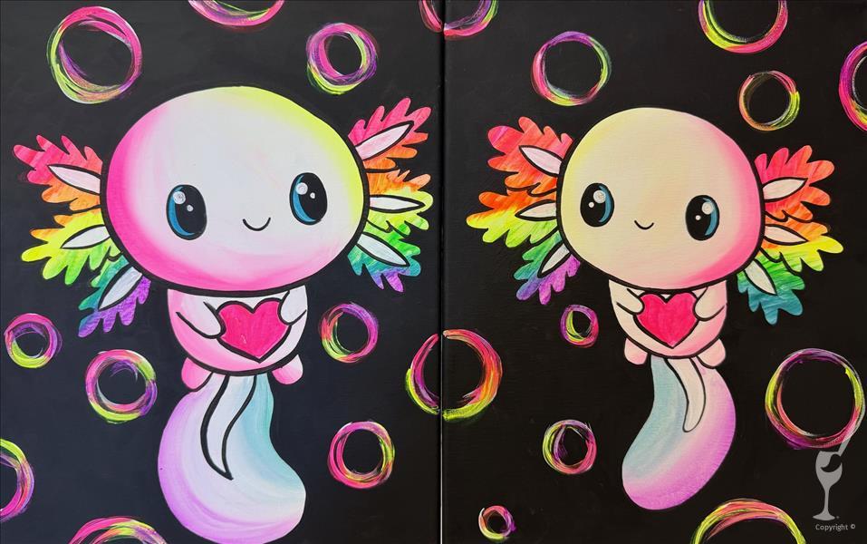 Mommy & Me Axolotl Love Set - Family Day ALL AGES!