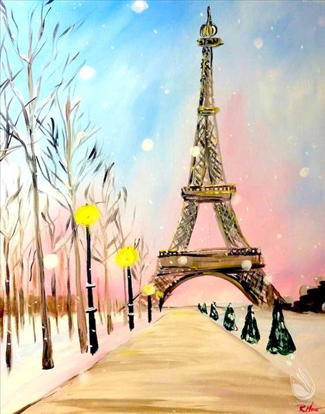 New Art with 2 X's the Rewards, Paris Snow!