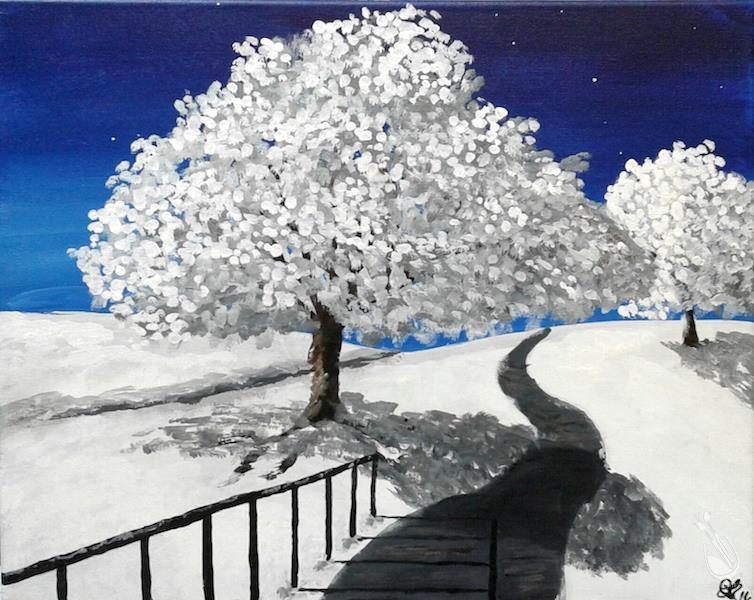 Winter Evening Stroll "Add DIY Candle"